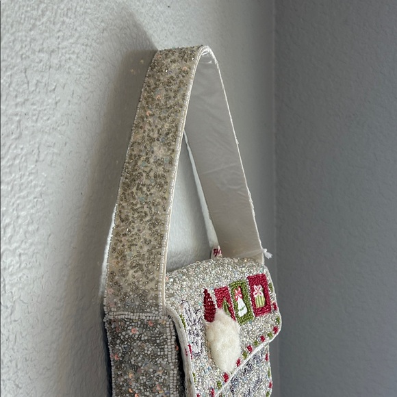 Festive Beaded Shoulder Bag - Christmas Style - TJ Maxx Viral Bags! - Picture 3 of 6
